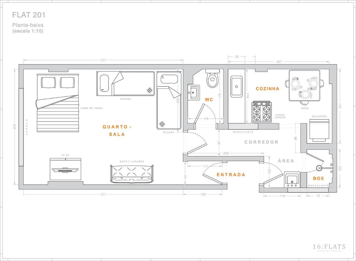 דירות Petrópolis Flat 201 מראה חיצוני תמונה
