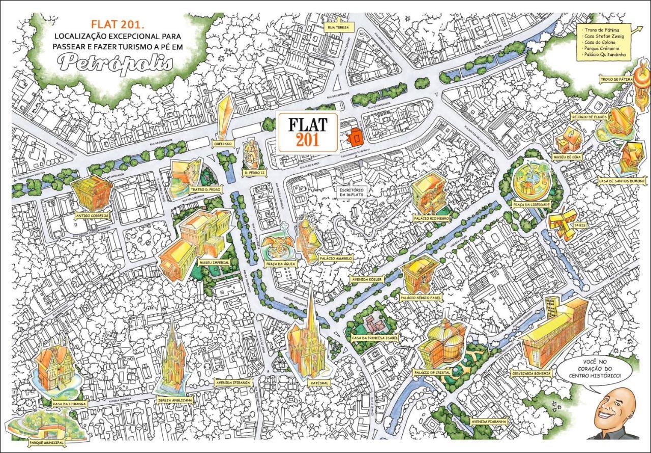 דירות Petrópolis Flat 201 מראה חיצוני תמונה
